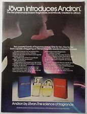 1981 Andron by JOVAN. The Science of Fragrance. Magazine Ad picture