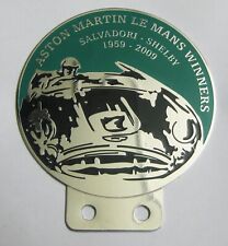 Car Badge-Aston Martin Le Mans Winners Salvadori Shelby 1959-2009 Grill Badge picture