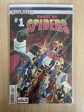 SPIDER-GEDDON VAULT OF SPIDERS #1 1ST PRINT MARVEL COMICS(2018) SAVAGE SPIDERMAN picture