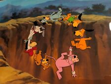 Hanna-Barbera animation cel cartoons snagglepuss Yogi bear quick draw hound HT picture