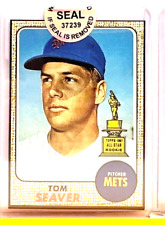 1968 Topps Tom Seaver #45 All Star Rookie Actual card picture