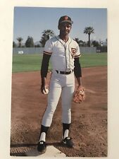 Jose Uribe San Francisco Giants Baseball Postcard 1980s picture