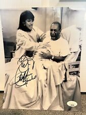 Bill Cosby + Phylicia Rashad signed JSA COA 8x10 Cosby Show Rare bas pas  picture
