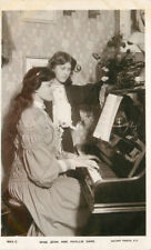 C-1940s Interior Miss Zena & Phyllis Dare Rotary 1843C RPPC Postcard 22-10342 picture