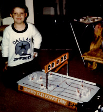 1970's COLECO STANLEY CUP POWER PLAY GAME, BOY, DAD, DALLAS COWBOYS PHOTO F2 picture