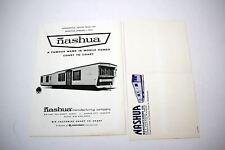 Nashua Mobile Homes Confidential Dealer Price List for 1967 + Envelope #12 picture