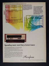 1976 Accuphase T-100 Stereo Tuner vintage print Ad picture