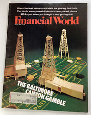 Financial World Magazine Vtg 1978 Rare Ads Oil Steel MCA Jaws Raytheon VC Osborn picture