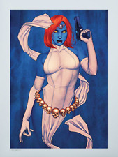 HAND SIGNED Jenny Frison SOLD OUT Sideshow Exclusive X-Men Art Print ~ Mystique picture