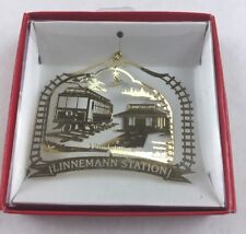 Nations Treasures Linnemann Station Gresham Oregon Brass Metal Souvenir Ornament picture