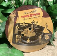 8 Packard-Bell PhonOcord 5” Recorder Records - Vintage 1946 - Radio Recordings picture