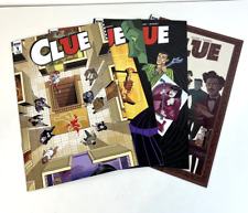 CLUE COMIC IDW 2017 ISSUES #1-#4 (4 Comic lot) VARIANTS. Based on Hit Board Game picture