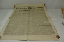 Antique Newspaper The Pontiac Jacksonian 1863 picture