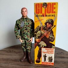 Vintage GI Joe Action Marine 1964 With Original Box USED F/S Japan picture