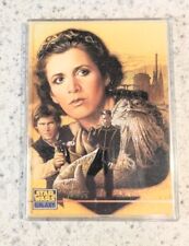 STAR WARS 1995 TOPPS GALAXY SERIES 3 #000 PROMO TRADING CARD picture
