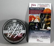 BARCLAY GOODROW SIGNED 2021 STANLEY CUP FINALS Puck TAMPA BAY LIGHTNING +JSA COA picture