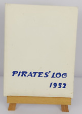 vtg pirates log spearville kansas 1952 yearbook grades 1 thru 12 hardcover picture