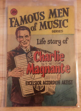 Charlie Magnante Famous Men of Music 1953 Comic Excelsior Accordion Artist picture