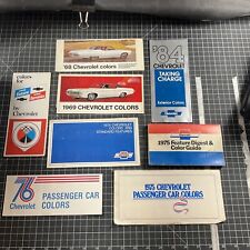 1975 Chevrolet Feature Digest And Color Guide with Misc Year Color Guides picture