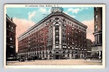 Buffalo NY-New York, Lafayette Hotel, Advertisement, Vintage c1931 Postcard picture