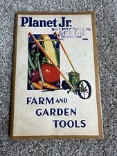 1932 Planet Jr Farm And Garden Tools Catalog • W/ Prices & 2 Ad Inserts • NICE picture