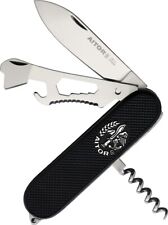 Aitor Gran Capitan Pocket Knife Multi-Tools Included Black ABS Handle 16003N picture