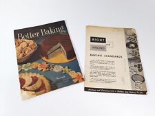 VINTAGE Better Baking 1950's Cookbook picture
