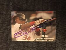Jose Tabata Signed Pocket Schedule picture