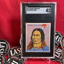 CHIEF AMERICAN HORSE 1933 GOUDEY INDIAN GUM #43 SGC 4 picture