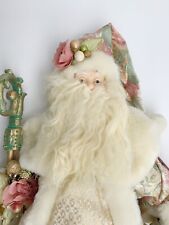 VINTAGE Santa Clause Figure “Homespun Creations” Decoration  Dan Dee 25” picture