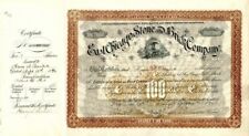 East Chicago Stone and Brick Co. - Stock Certificate - General Stocks picture
