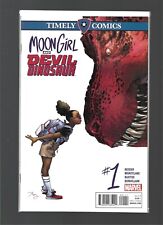 Timely Comics: Moon Girl and Devil Dinosaur #1 reprints first appearance picture