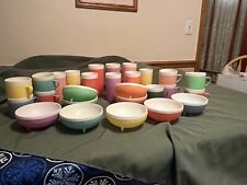 VINTAGE  Therm O Ware- Bowls, Coffee Mugs, Small Tumblers And Large Tumblers picture