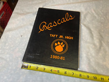 Taft Junior High School Rascals Yearbook 1980-81 Lincoln City Oregon picture