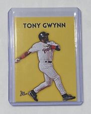Tony Gwynn Limited Edition Artist Signed San Diego Padres Trading Card 3/10 picture