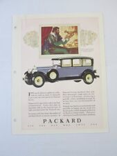 1927 1928 ? Packard Sedan Original Dealer Only Ad Proof - Vintage Advertising  picture