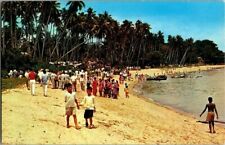 1960'S. SEASIDE, MALACCA. MALAY. TANJONG KLING SEASIDE. POSTCARD SL17 picture