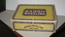 Marsh Wheeling Cigar Box Vintage Wheeling W. Virginia Mr. Jingles picture