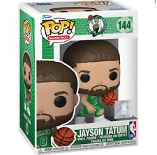 New Jayson Tatum Funko Pop Vinyl Figure #144 Boston Celtics NBA 2024 Champs picture