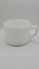 Federal Glass White Milk Glass Mug Replacement FEG31 Snack Cup Only 10oz USA Vtg picture