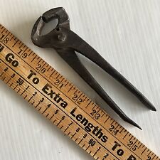 Vintage 6” Farrier Nippers Horse Hoof Nail Puller/Cutter picture