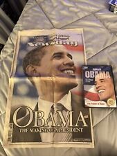 Newsday President Obama Commemorative Newspaper 11/9/08 + Power Of Hope DVD picture