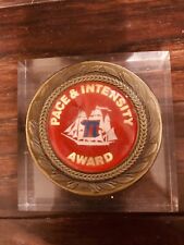 pace & intensity award collectible, old spice company, preowned picture