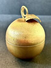 1951 Napier Evans Gold Plated Apple Table Lighter picture
