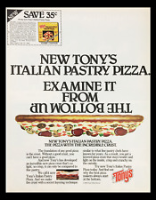 1983 Tony's Italian Pastry Pizza Circular Coupon Advertisement picture