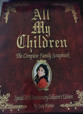 ALL MY CHILDREN *THE COMPLETE FAMILY SCRAPBOOK SPECIAL 25th ANN  Hardcover Book picture