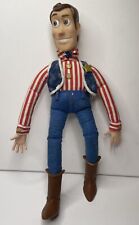 2002 Thinkway Toys Toy Story Stars N Stripes Woody Talks String Working NO Hat picture
