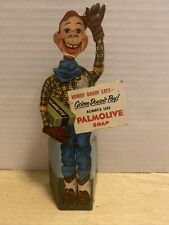 Howdy Doody 1950's Palmolive cardboard stand-up advertising figure Rare picture