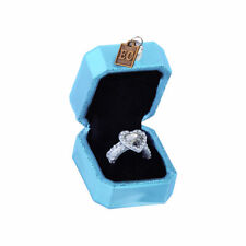 Marry Me Heart shaped ring in Box Glass Ornament Eric Cortina Wedding Love picture