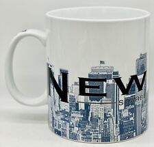 2002 GIANT NEW YORK SKYLINE SERIES ONE STARBUCKS BARISTA COFFEE MUG 2.5 Gallons  picture